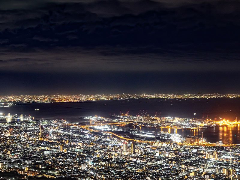 掬星台夜景