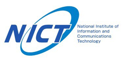 National Institute of Information and Communications Technology logo